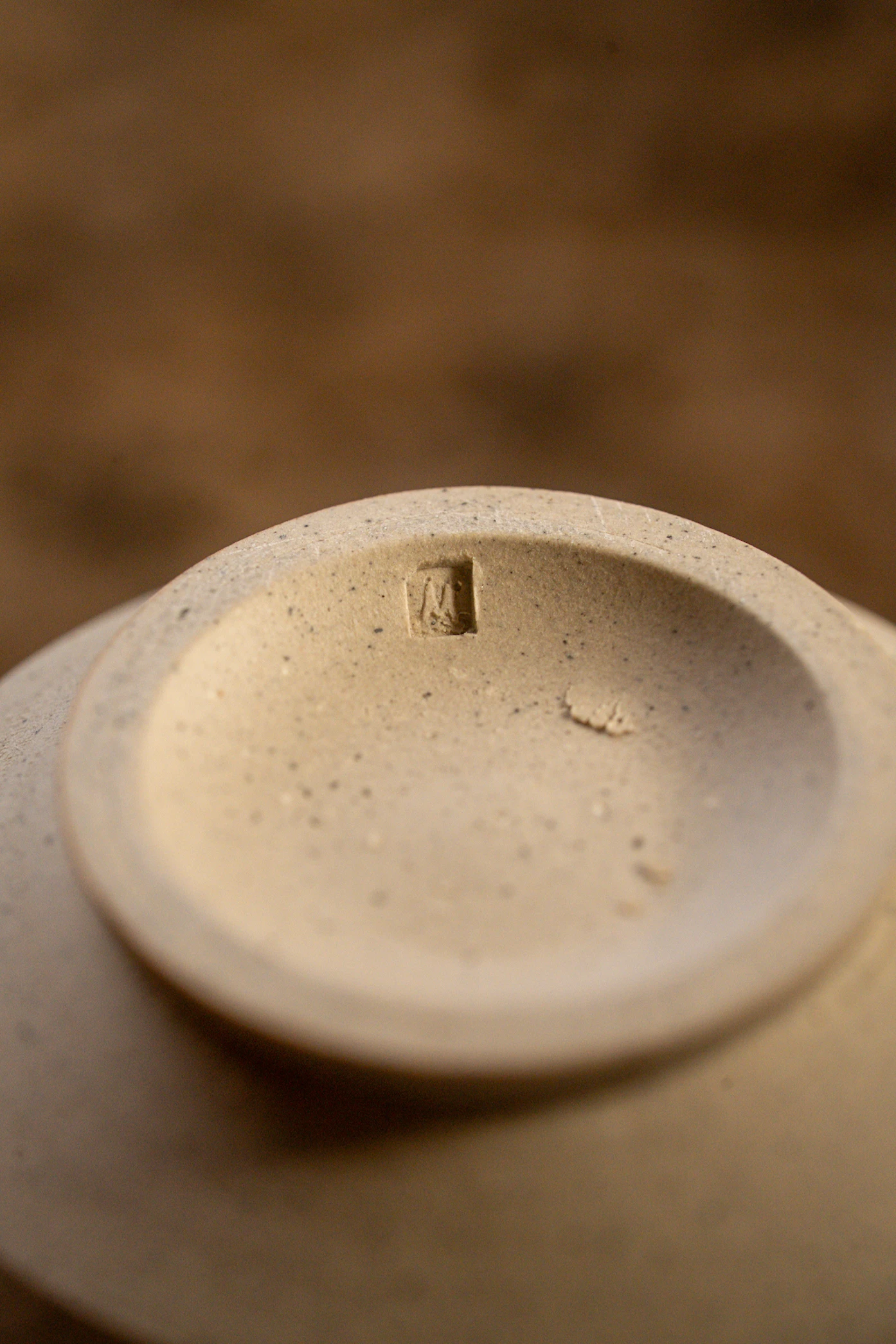 Ivory Cup — stoneware cup in matte ivory glaze, photograph 3 of 3