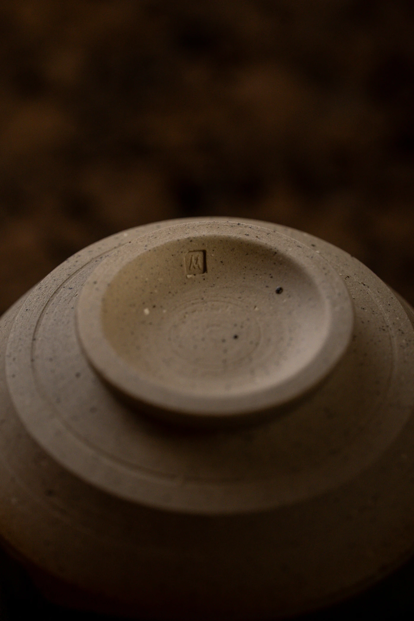 Green Crackle Cup I — stoneware cup in green crackle glaze, photograph 3 of 3